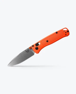 Складной карманный нож Benchmade 533 Mini Bugout, оранжевая ручка Grivory - Изображение 1 из 4