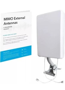 Antena panelowa Waveform 2x2 MIMO | Modem kompatybilny z 4G i 5G, router, brama - Zdjęcie 1 z 10