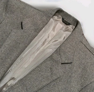 Винтажный Levi's отделки Blazer Sport пальто 42L желтовато-коричневый ковбой куртка 70-х эпохи - Изображение 1 из 4