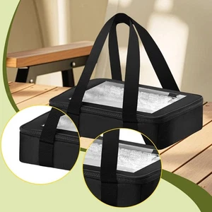 Insulated Casserole Carrier Warmer Cooler Bag, for Hot or Cold, Food Foil Pan - Picture 1 of 7