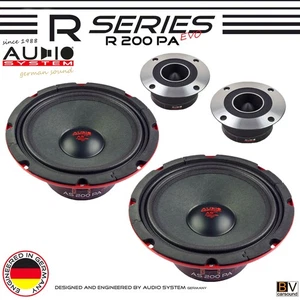 2-Wege Lautsprecher Set Audio System R200 PA EVO 20 cm 8" Radion Series SPL 96dB - Bild 1 von 4