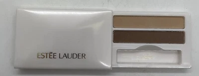 ESTÉE LAUDER TWO-IN-ONE EYESHADOW DUO WET/DRY FORMULA  TRUFFLE & LINEN SHADES - Image 1 of 4