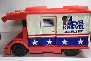 1973 Original Evel Knievel Scramble Van Vintage Ideal Toy Corp - Picture 1 of 8