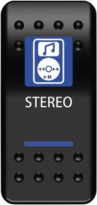 Moose Rocker Switch - Stereo (Single Pole, single Throw) ATV/UTV STR-PWR - Picture 1 of 3
