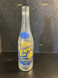 Vintage Lemmy Lemonade Bottle Peerless Beverage Co Buffalo, NY 12 OZ - Picture 1 of 8