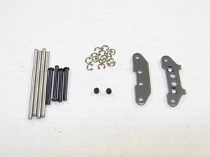 NEW KYOSHO TURBO OPTIMA MID SPECIAL Hinge Pins & Gunmetal Braces KQ12 - Picture 1 of 3