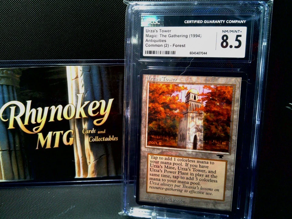 Urza's Tower (Forest) Antiquities CGC NM/M 8.5 - Image 1 of 1