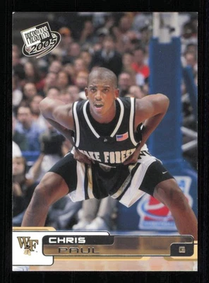 Press Pass #26 2005 Chris Paul RC HOFP baloncesto bosque casi nuevo Foto 1 de 3