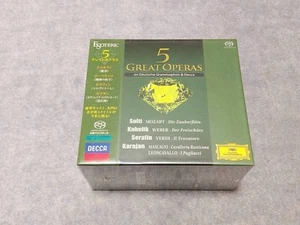 Esoteric SACD 5 GREAT OPERAS ESSD-90109 9CD BOX d - Picture 1 of 2