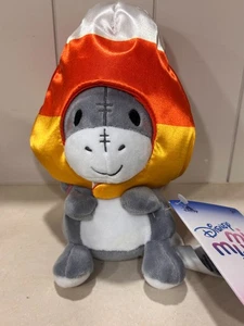 2025 Disney Mini Mix-its Eeyore Halloween Candy Corn 7” Plush NEW IN-HAND - Picture 1 of 3