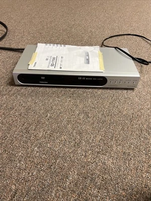 Toshiba SD-1700 DVD Player. No Remote Works Has Manual  - Image 1 of 4