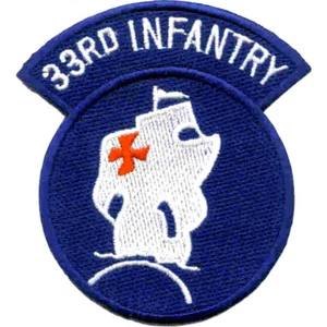 33rd Infantry Regimental Combat Team Patch - Bild 1 von 6