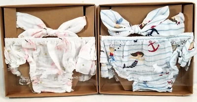 Блумеры и повязки на голову для пирога с грязью лот из 2 наборов 0-6 месяцев - Изображение 1 из 4