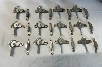 FITCH WINDOW FASTENER Sash Lock Turn Latch Catch Lock Fixing X 12 - Image 1 of 4