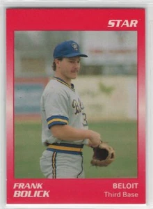 1989 Star Baseball #108 Frank Bolick Prospect Brewers - Bild 1 von 2