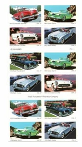 Scotts 3935b (US ), 2005 Sporty Cars Booklet of 20, Mint Unhinged, Plate P1111 - Picture 1 of 2