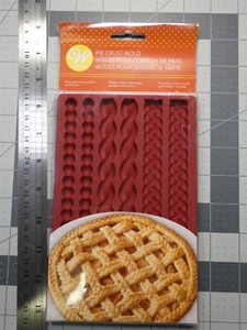 Brandneu Wilton gemusterte Kuchenkruste Form werkseitig versiegelt Silikon Backgeschirr - Bild 1 von 4