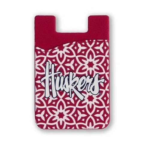 NEBRASKA CORNHUSKERS CELL PHONE CARD HOLDER DESIGN WALLET DESDEN COLLEGE Cover