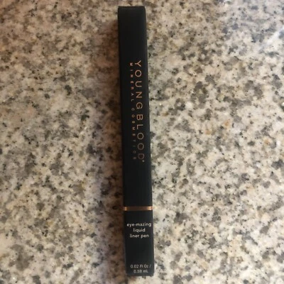 Youngblood eye-mazing liquid liner pen black .02/.59ml - image 1 of 3