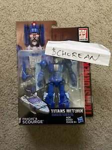 Transformers Titans Return deluxe class Decepticon Scourge + Headmaster Fracas - Picture 1 of 2