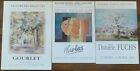 Affiches Expositions Peintures FUCHS No 44. Vintage Painting Posters Nr 44.