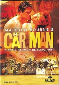 The Car Man (Matthew Bourne) UK Tour Programme Lowry theatre, Salford 2015 - Picture 1 of 1