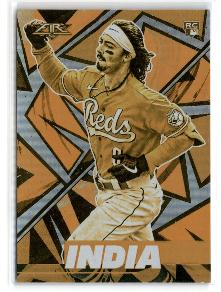 Topps Fire Baseball 2021 (paralelos acuñados en oro, #1-200) - Elige una tarjeta - CYS Foto 1 de 1