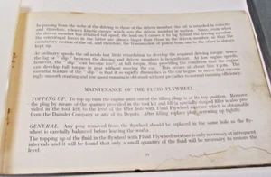 DAIMLER 16/20 Model Q. 1931 Instruction book owner manual Vintage Car - Picture 1 of 22