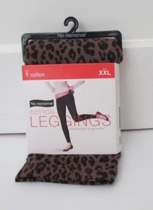 Leggings sin sentido Rue Mink con estampado animal, XX-grande, nuevo de lote antiguo - Imagen 1 de 3