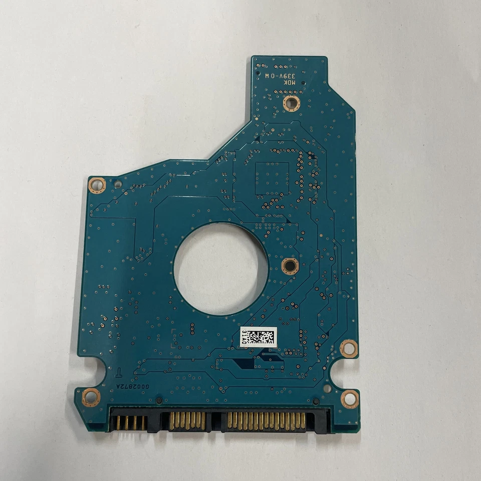 Toshiba G002872A 2.5 SATA HDD PCB Board 010 C0/MG002W HDD2F41 MK6461GSYG - Image 1 of 4
