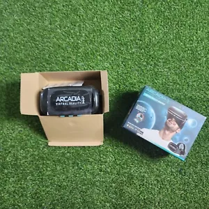 Arcadia VR V1-0917 Virtual Reality Headset Blue Black Smart Phones Google Apple - Picture 1 of 14
