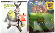 Shrek 4K Steelbook / Encanto 4K Steelbook UHD 4K+Blu-ray+Digital Copy