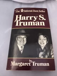 Harry S. Truman By Margaret Truman 1974 Biography & Autobiography Paperback - Foto 1 di 3