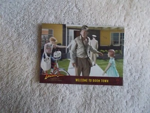 Indiana Jones & Kingdom of the Crystal Skull: WELCOME TO DOOM #25 Trading Card - Picture 1 of 2