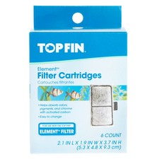 Top Fin Element Filter Cartridge EF-S  6 Count Free Ship