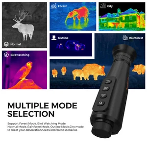 Tragbares Wärmebild-Monokular Wärmebildkamera für die Jagd Ai384*288 8X mit WLAN - Bild 1 von 15