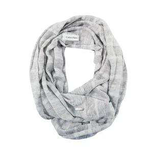 Calvin Klein Infinity Schal Metallic Grau Unisex - Bild 1 von 12