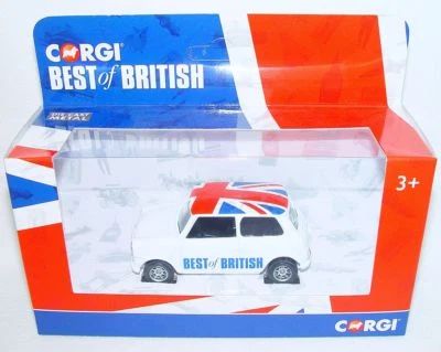Corgi Toys 1:36 BEST OF BRITISH MORRIS MINI COOPER CAR Licensed by BMW MIB`12 - Image 1 of 4