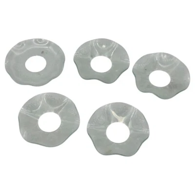 Lote de 5 apanhadores de cera vintage anel de vela - Imagem 1 de 4