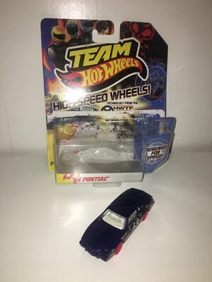 HWTF Team Hot Wheels Blue 1984 Pontiac Diecast Car - Image 1 of 4