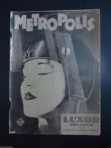 METROPOLIS - Fritz Lang 1927 Englisch Pressebuch Filmplakat - Bild 1 von 4