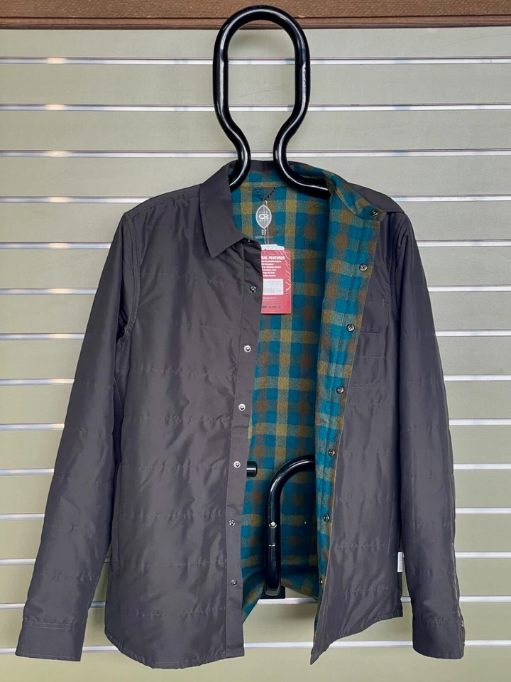 Club Ride Lake Creek Shacket - Medium - Charcoal - Image 1 of 3