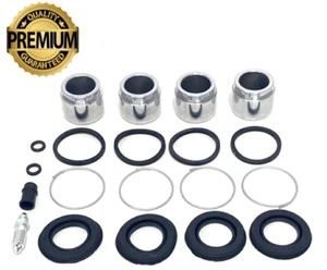 Fits Subaru WRX & Impreza GC GD GF GG Front 4 Pot Brake Caliper Overhaul Kit - Picture 1 of 2