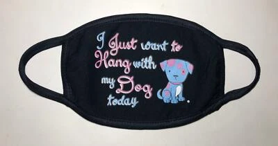 Russo Cat Puppy Dog Rainbow Kitty Face Mask Washable Adult Stretchy Fun Masks - Image 1 of 4