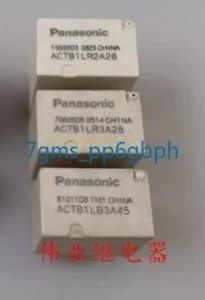 3 PCS NEW IN BOX Panasonic ACTB1LR3A28 Automotive Electromagnetic Relay - Picture 1 of 3