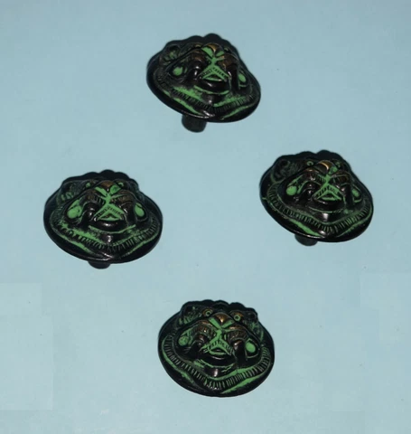Brass Temple Yali Door Knob Set of 04 Knobs Tiger Face Hotel Window Grip EK833 Cover