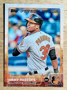 2015 Topps Update #US181 Jimmy Paredes FS - Picture 1 of 2
