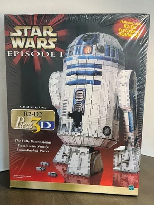 Star Wars Episode I R2-D2 Puzz3D 3D Puzzle w/ Electronic Sound 708 pc Sealed - Image 1 of 4