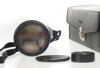 Minolta MD : SIGMA APO Telephoto 1 : 5,6 / 400 mm + Case +  Caps , very nice - Bild 1 von 4