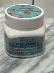 Spathecary Strawberry Refresh Body Pink Sugar Exfoliating Body Scrub 6 Oz - Picture 1 of 4